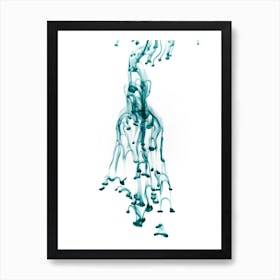 Abstract Movement The Tree Art Print