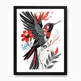 Hummingbird Art Print