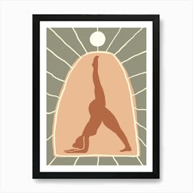 Yoga Pose 6 Art Print