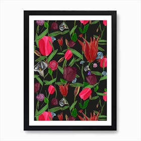 Hibiscus Exotic Garden Art Print