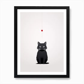 Cat i Art Print