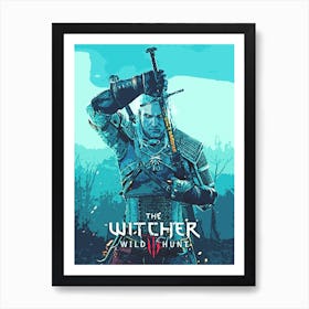 The witcher 3 Art Print