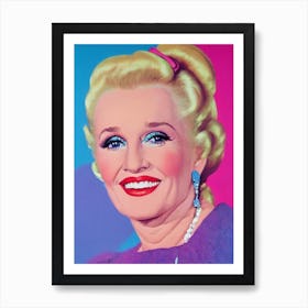 Sally Kirkland Pop Movies Art Movies Art Print