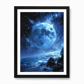 Full Moon 5 Art Print