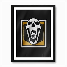 Blackbeard Rainbow Six Art Print