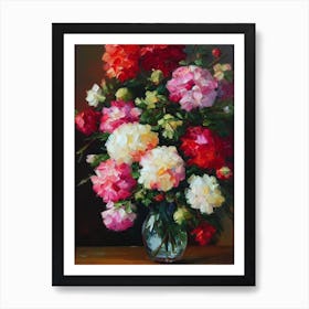 Cypress Still Life Oil Painting Flower Art Print