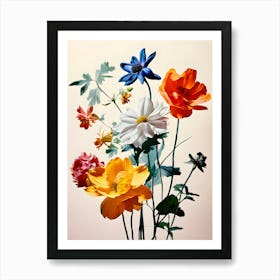 Flowers In A Vase 106 Art Print