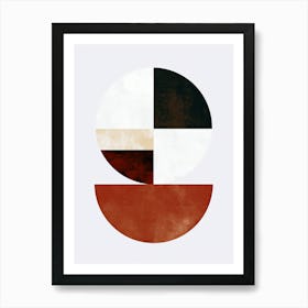 Bridgetown Geometry Minimalist Bauhaus Poster