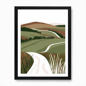 Road To Nowhere 13 Art Print