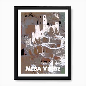 Mesa Verde, National Park, Nature, USA, Wall Print, 1 Poster