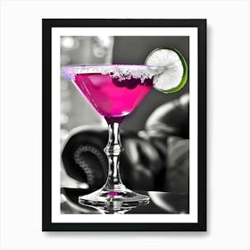 Cocktail In A Glass 2 Art Print