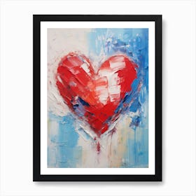 Heart Of Love 1 Art Print