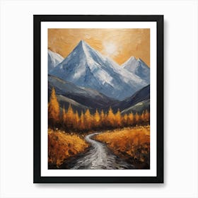 Mountain Stream Art Print