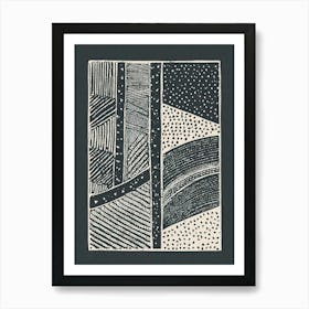 ''Black And White'' Art Print