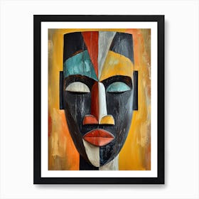 African Tribe Art 23 1 Art Print