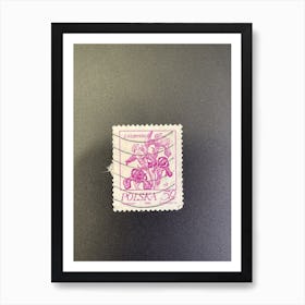 Postage Stamp 7 Art Print