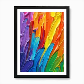 Abstract Painting 1411 Art Print