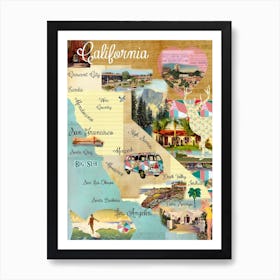 California Art Print