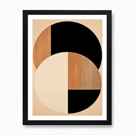 Beige Abstractions in Mid-Century: Essence of Dreams Art Print