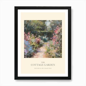 Cottage Garden Poster English Oasis 5 Art Print