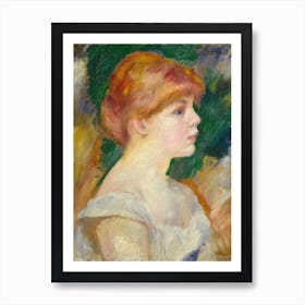 Suzanne Valadon, Pierre Auguste Renoir Art Print