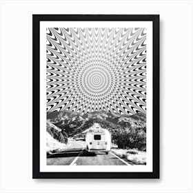 Van Go To Trippy World Art Print