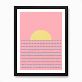 Every Day The Sun Rises Art Print