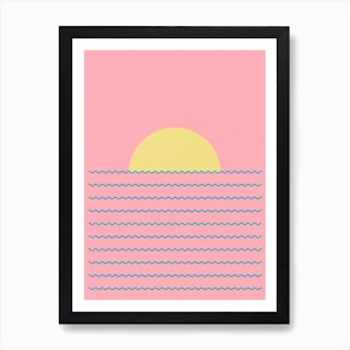 Every Day The Sun Rises Art Print