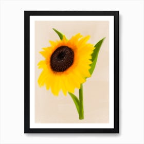 Sunflower Art Print