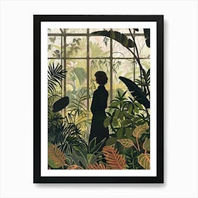 In The Garden Botanischer Gardens 1 Art Print