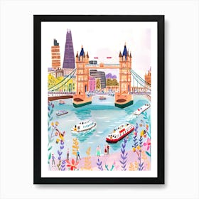 London Bridge 5 Art Print