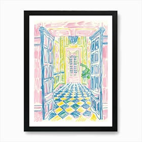 Doors And Gates Collection Versailles, France 8 Art Print