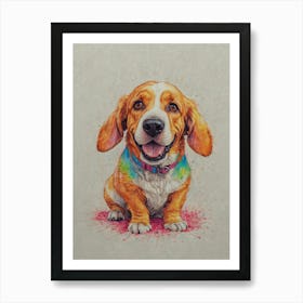 Beagle Art Print