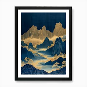 Asian Landscape 41 Art Print