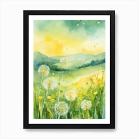 Dandelions Art Print