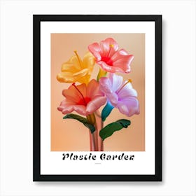 Dreamy Inflatable Flowers Poster Hibiscus 1 Art Print