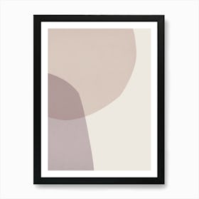 Expressive boho shapes 2 Art Print