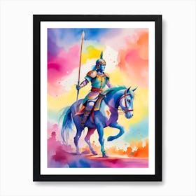 Lord Krishna Art Print