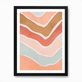 Abstract Watercolor Painting Art Print