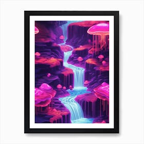 Psychedelic Art Print Art Print