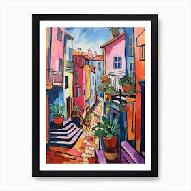 Porto Portugal 2 Fauvist Painting Art Print