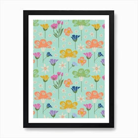 Spring Garden Art Print