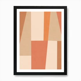 Composition Of Geometric Shapes 32 Art Print