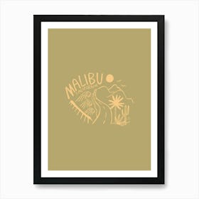 Malibu Teal  - Tropicool Studio Art Print