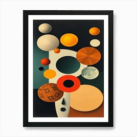 bauhaus circle s Art Print