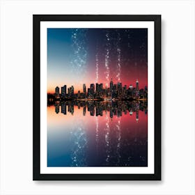 New York City Skyline 1 Art Print