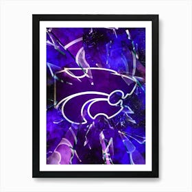 Kansas State Wildcats 1 Art Print