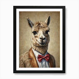 Llama 19 Art Print