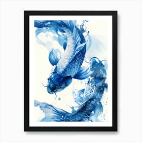 Koi Fish 4 Art Print