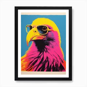Andy Warhol Style Bird California Condor 4 Art Print